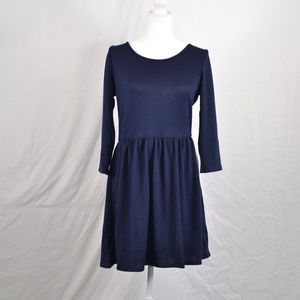 Collective Concepts Navy Blue Sweater Dress (M58A)